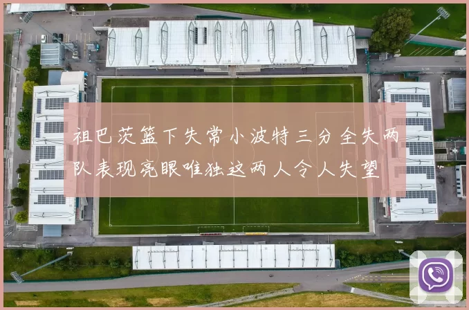 祖巴茨篮下失常小波特三分全失两队表现亮眼唯独这两人令人失望