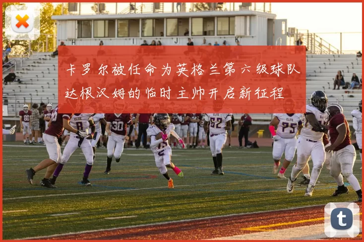 卡罗尔被任命为英格兰第六级球队达根汉姆的临时主帅开启新征程